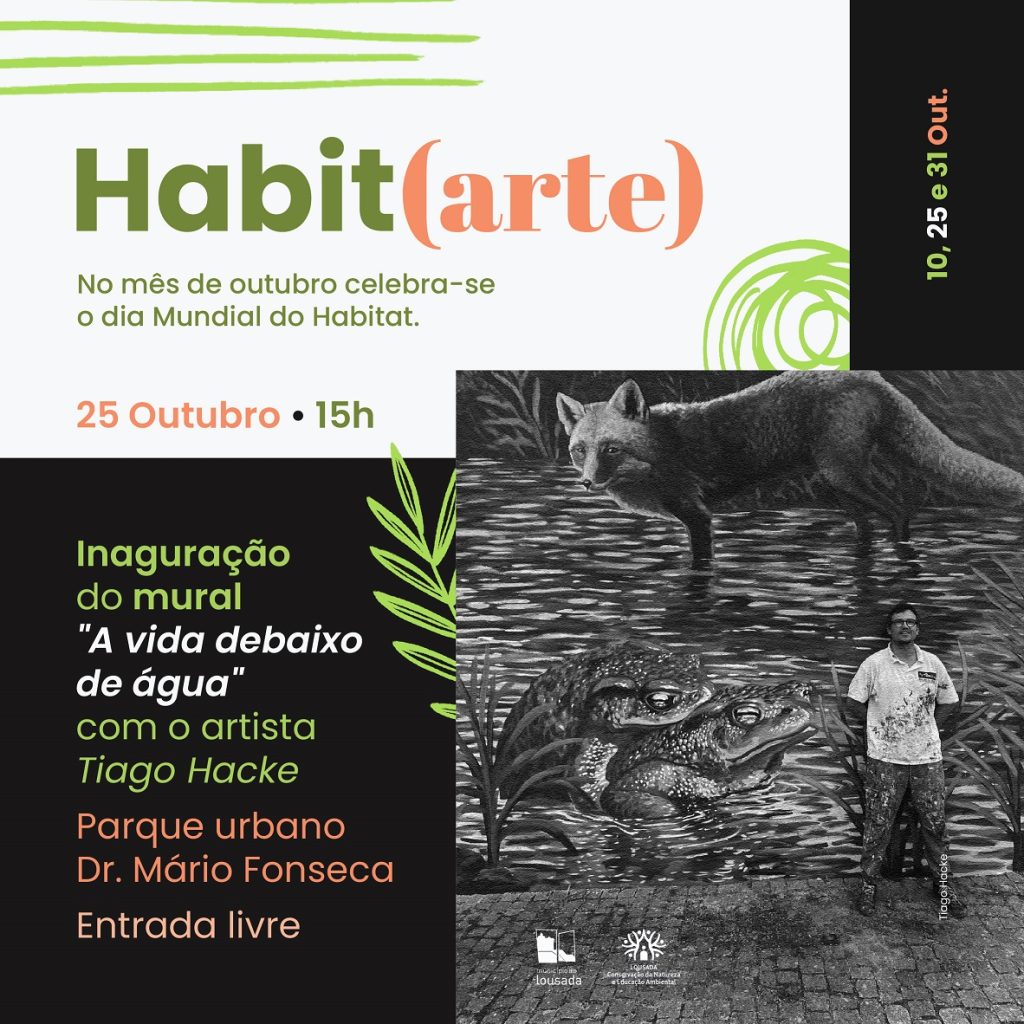 Habita(arte) em Lousada com instalação artística de Bordalo II