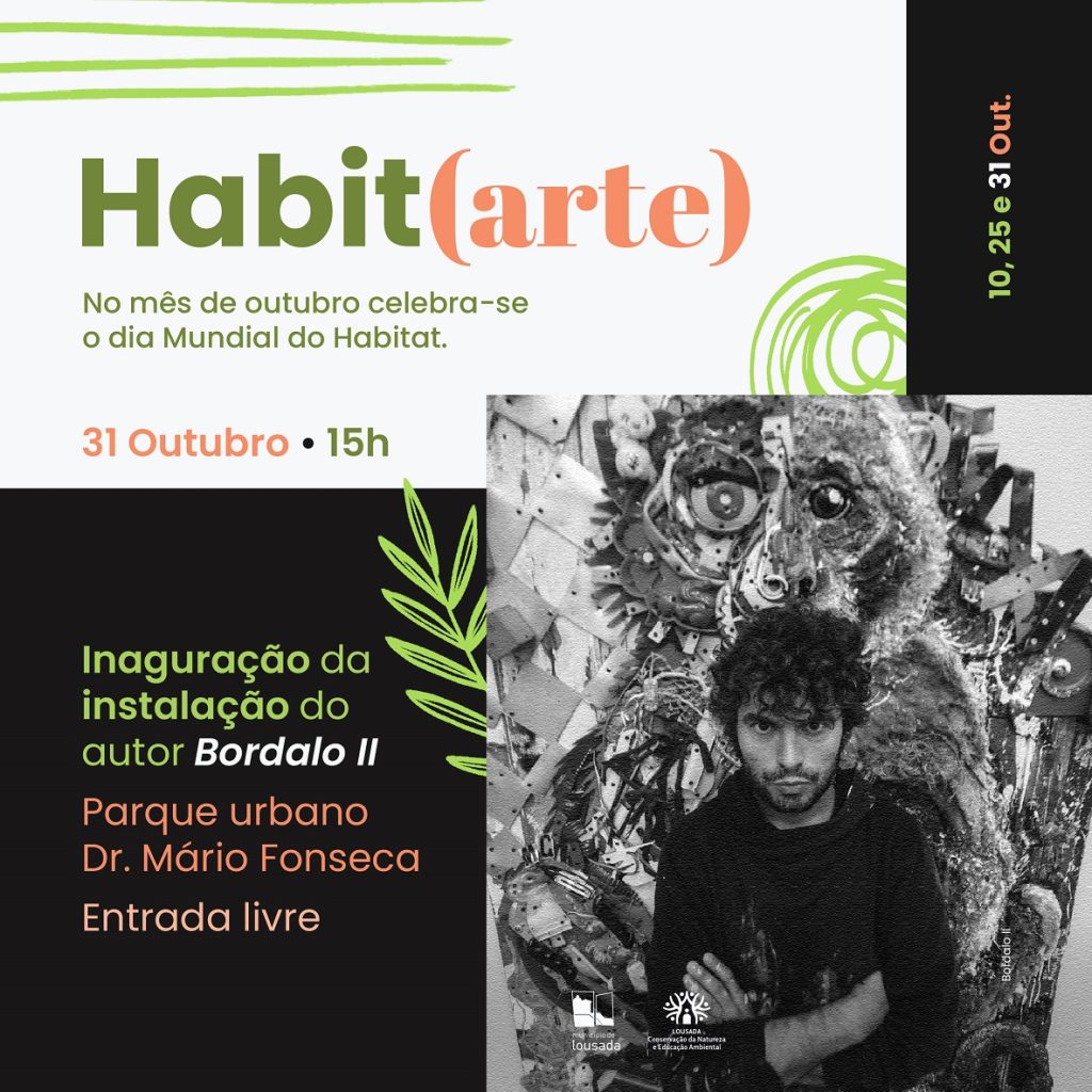 Inauguração da instalação artística de Bordalo II – Cornélia